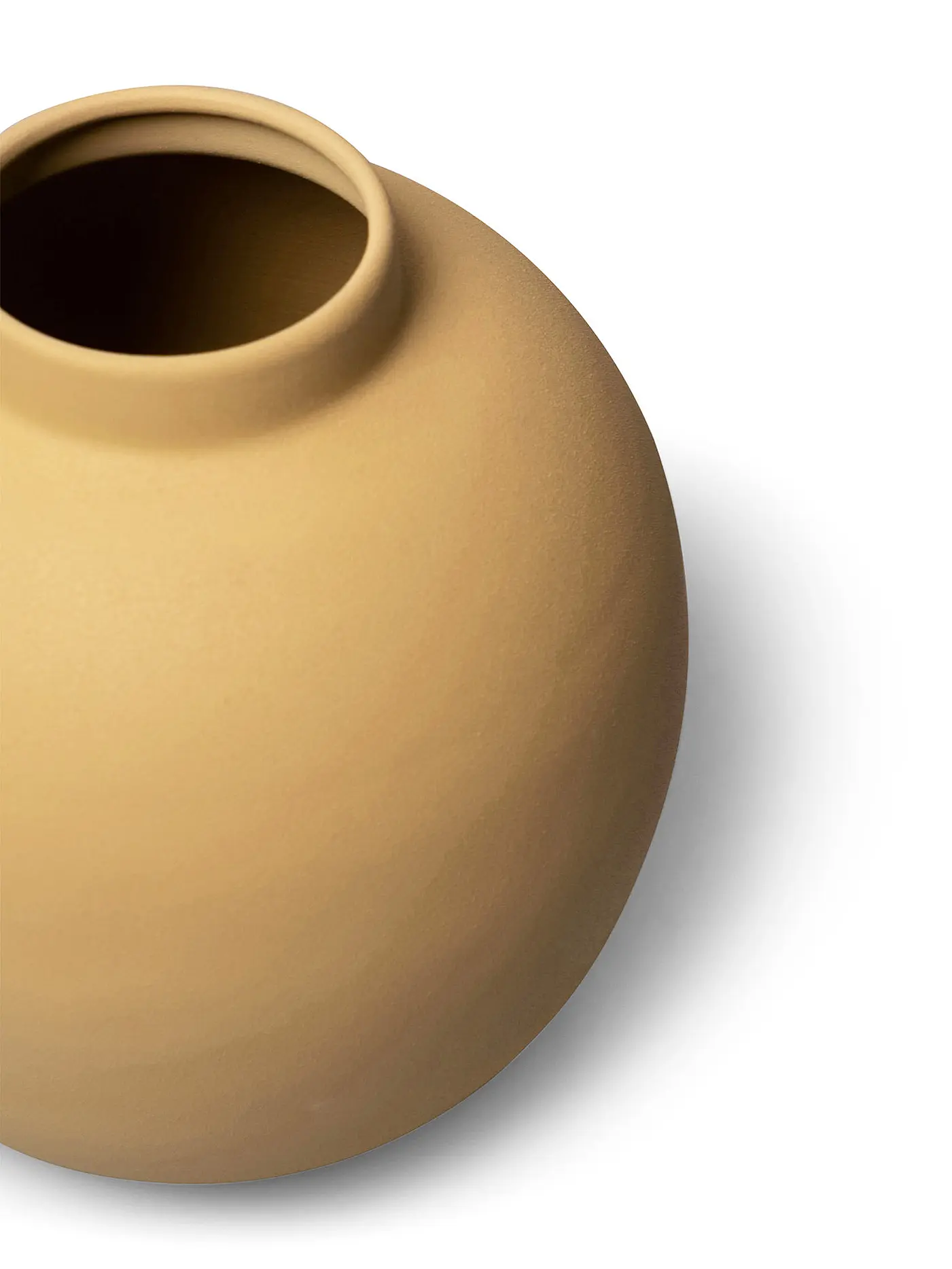 FYNCH HATTON | Metallvase 28cm groß MOYA Corn | 